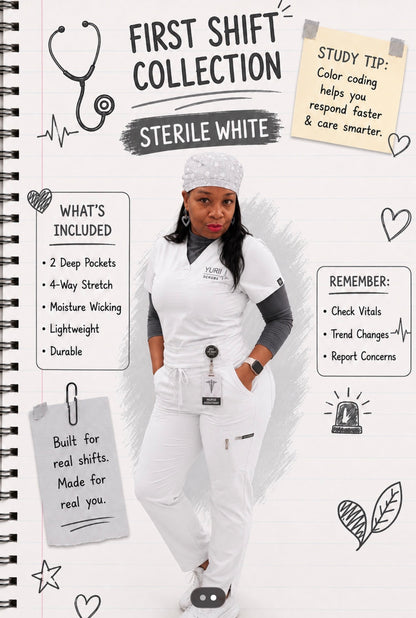 Sterile white