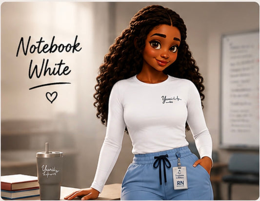 Notebook white ￼